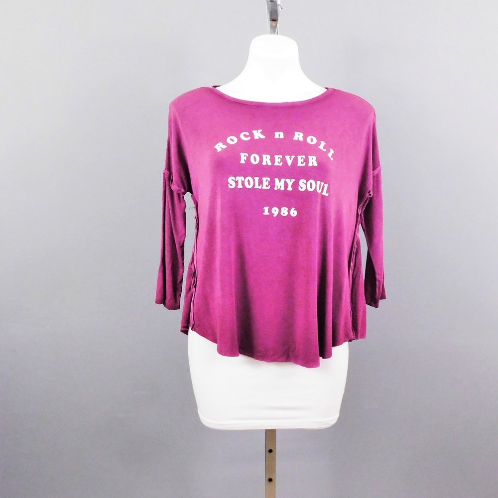 Grayson Threads Women Shirt‎ Purple XS